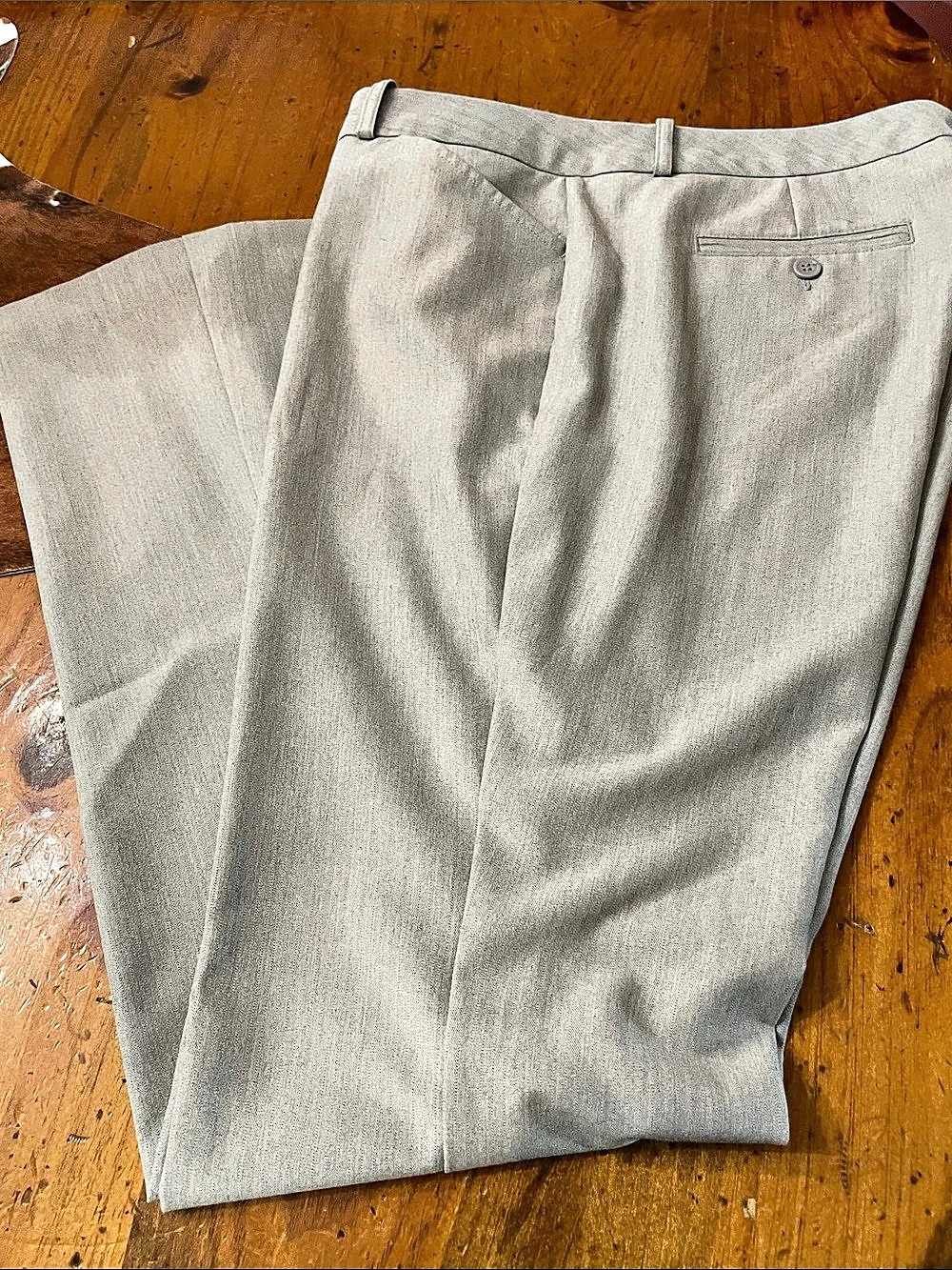 Worthington Modern Fit Trousers Gray Size 14 Like New
